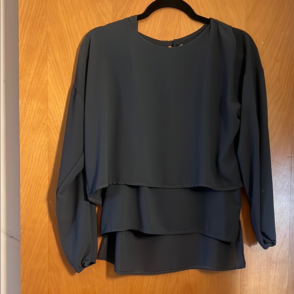Tiered Grey Women's Top